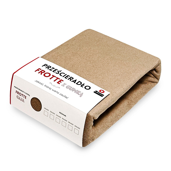 Prześcieradło 200 x 220 Frotte z Gumką Gaja 30