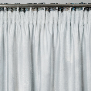 Curtain 140 x 270 Velvet Tape Ester Turquoise