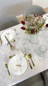 Decorative Tablecloth 160 x 400 Jacquard Camille 01