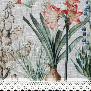 Firana 60 x 150 Dekoracyjna Gotowa NEMEZJA B+Fiol