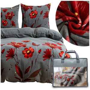 Pościel 160 x 200 3cz Mikrofibra Miś Martino 3184