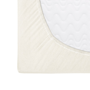 Jersey sheet with elastic 018_D Ecru 60x120