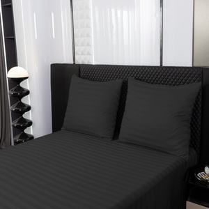 Pościel 160 x 200 3cz Satynowa Pasy Ramiro 07