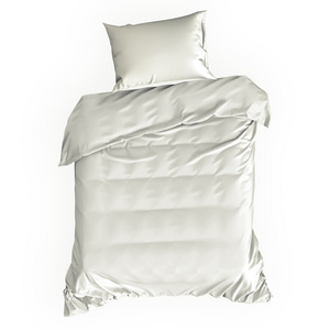 Bedding 140 x 200 2cz Satin Nova3 Cream