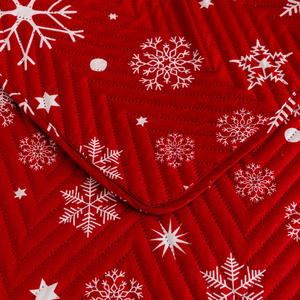 Narzuta 220 x 240 Tłoczona Świąteczna Levent 2958