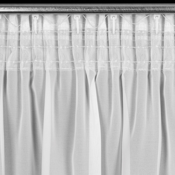 Curtain 350 x 270 Decorative Arleta Tape White