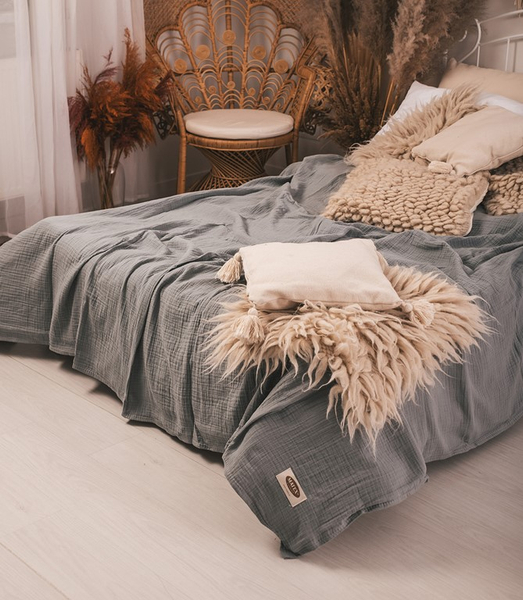 Narzuta 240 x 210 Dekoracyjna Muślina 44