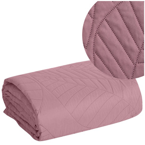 Bedspread 170 x 210 Quilted Decorative Boni6 Pink