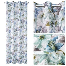 Bella Decorative Curtain 140 x 250 Blue