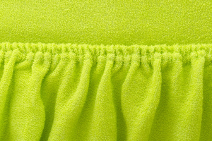 Terry sheet with elastic 052_D Lime 60x120