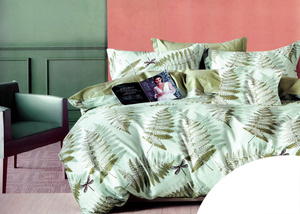 Bedding 200 x 220 4pc Satin Cotton No. A1540