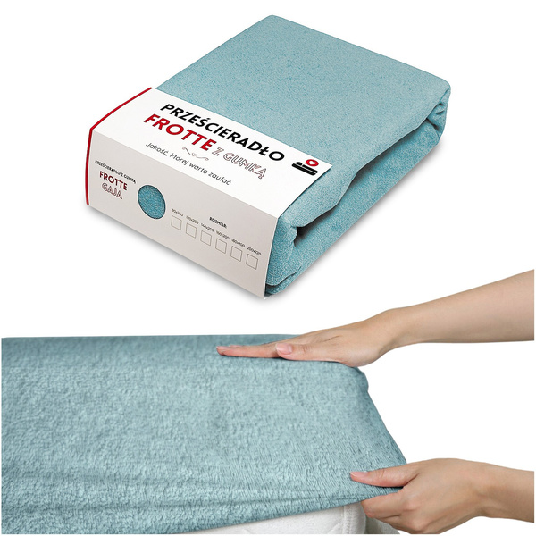 Prześcieradło 200 x 220 Frotte z Gumką Gaja 43
