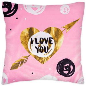 Poszewka 40 x 40 Dekoracyjna Heart Velvet 05