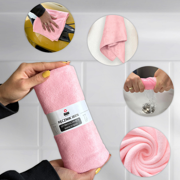 Towel 70 x 140 Quick-Drying Microfiber Iben 14