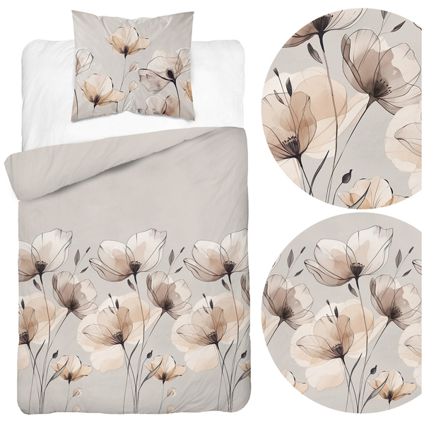 Pościel 140 x 200 2cz Asti Satynowa Bawełna 5492B