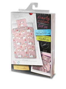 Bedding 160 x 200 Youth No. 450 Unicorn