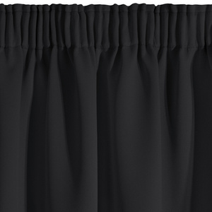 Curtain 135 x 270 Decorative Parisa Black