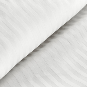 Bedding 220 x 200 3pcs Cotton Satin Vera White