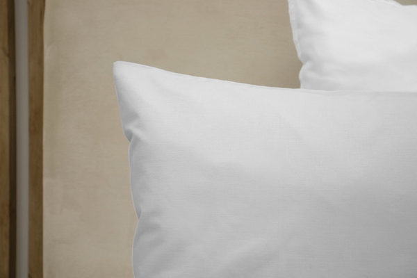 Cotton pillowcase 40 x 60 Uniform Ola White White