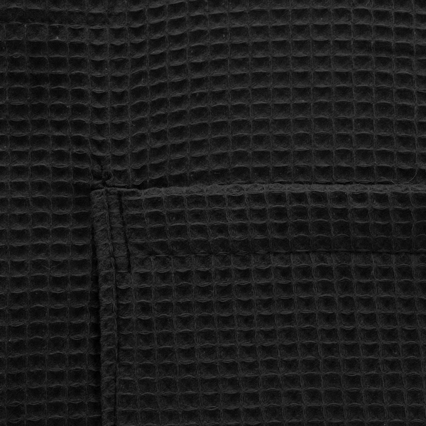 Szlafrok Gofer Bawełna Unisex Vizzy L 04 Czarny