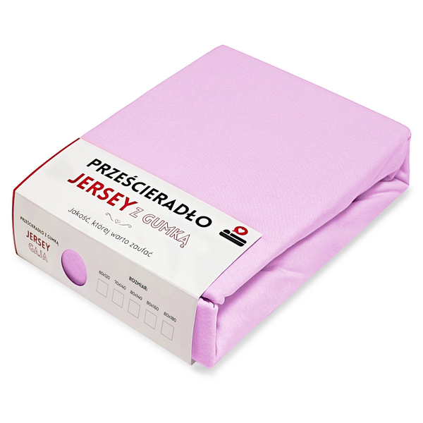 Prześcieradło 80 x 180 Jersey z Gumką Gaja 20