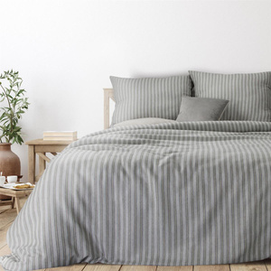 Bedding 220 x 200 3pc Cotton Etno 01 Steel