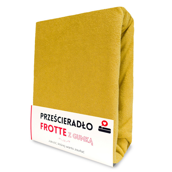 Prześcieradło 200 x 220 Frotte z Gumką Gaja 41