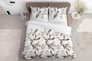 Bedding 160 x 200 3pc Asti Satin Cotton 5326B