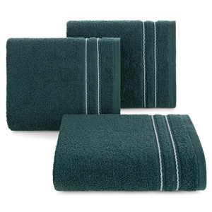 70 x 140 Terry Bath Towel Emina 10 Turquoise