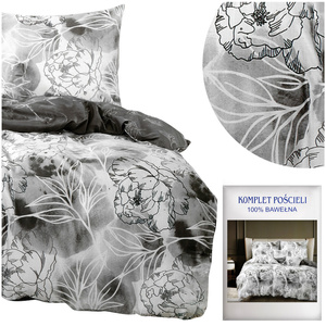 Bedding 200 x 220 3pcs Cotton Satin No. A1734