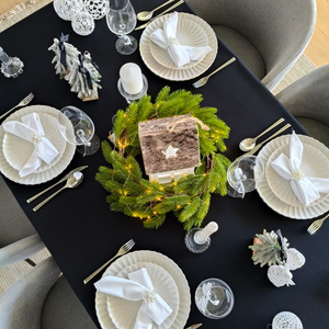 Obrus 120 x 240 Plamoodporny z Mereżką Hanah 002