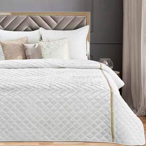 Bedspread 220 x 240 Decorative Kristin White