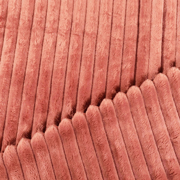 Koc 200 x 220 Mikrofibra Tłoczony Ardea Pasy 45