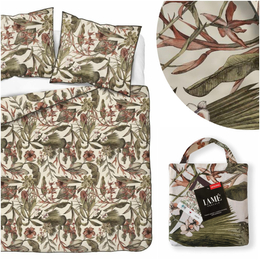 Pościel 160 x 200 3cz Bawełna Perkalowa Lame 5241B