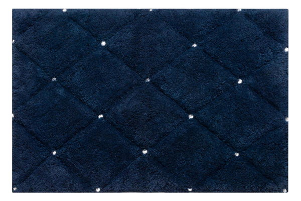 Dywan Bawełniany 60 x 90 Chic 2 Granatowy