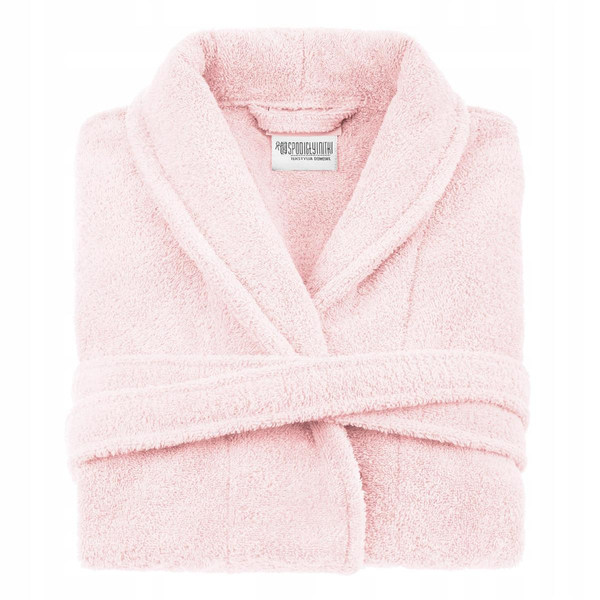 Hotel Bathrobe Cotton Terry Unisex XXL Powder