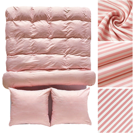 Pościel 220 x 200 3cz Mikrofibra w Pasy Eusebia Home 12