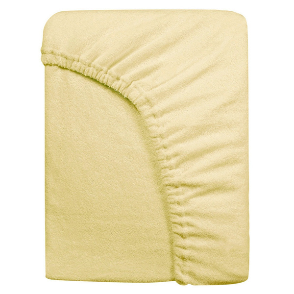 Prześcieradło Frotte z Gumką 004_D Słoneczny 80x180