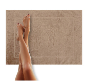 Bathroom rug Sora 50 x 70 11 650 g/m2 Beige