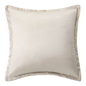 Pillowcase 40 x 40 Decorative Velvet Soft Beige