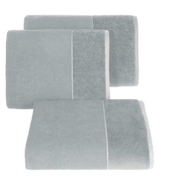 Ręcznik 50 x 90 Bawełna Lucy 13 500 GSM Srebrn