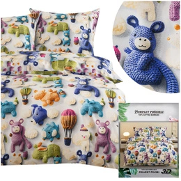 Pościel 160 x 200 3cz Satynowa Maria 3288