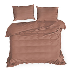 Bedding 160 x 200 3pc Satin Nova3 Marsala