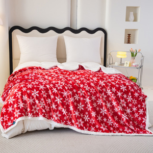 Koc 200 x 220 Mikrofibra Świąteczna Hayat 101