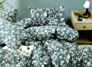 Bedding 160 x 200 3pcs Satin Cotton No. A1765