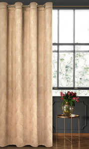 Zasłona Velvet Pierre Cardin Goja 140 x 250 Beż