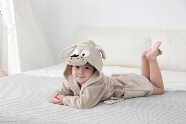 Children's Microfiber Bathrobe S 110 Doggie