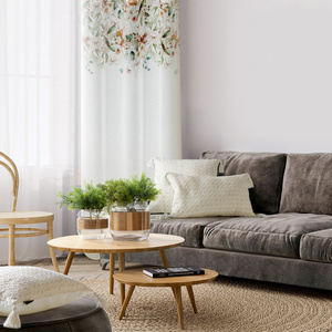 Curtain 140 x 250 Decorative Drawstring Lora Bi+Zi