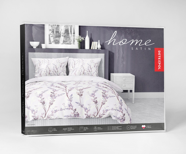 Pościel 220 x 200 3cz Asti Satynowa Bawełna 5475A