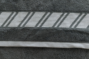 Towel 70 x 140 Cotton 500g/m2 Orion Ash